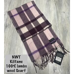 NWT Kiltane Scottish 100% Lamb’s Wool Scarf